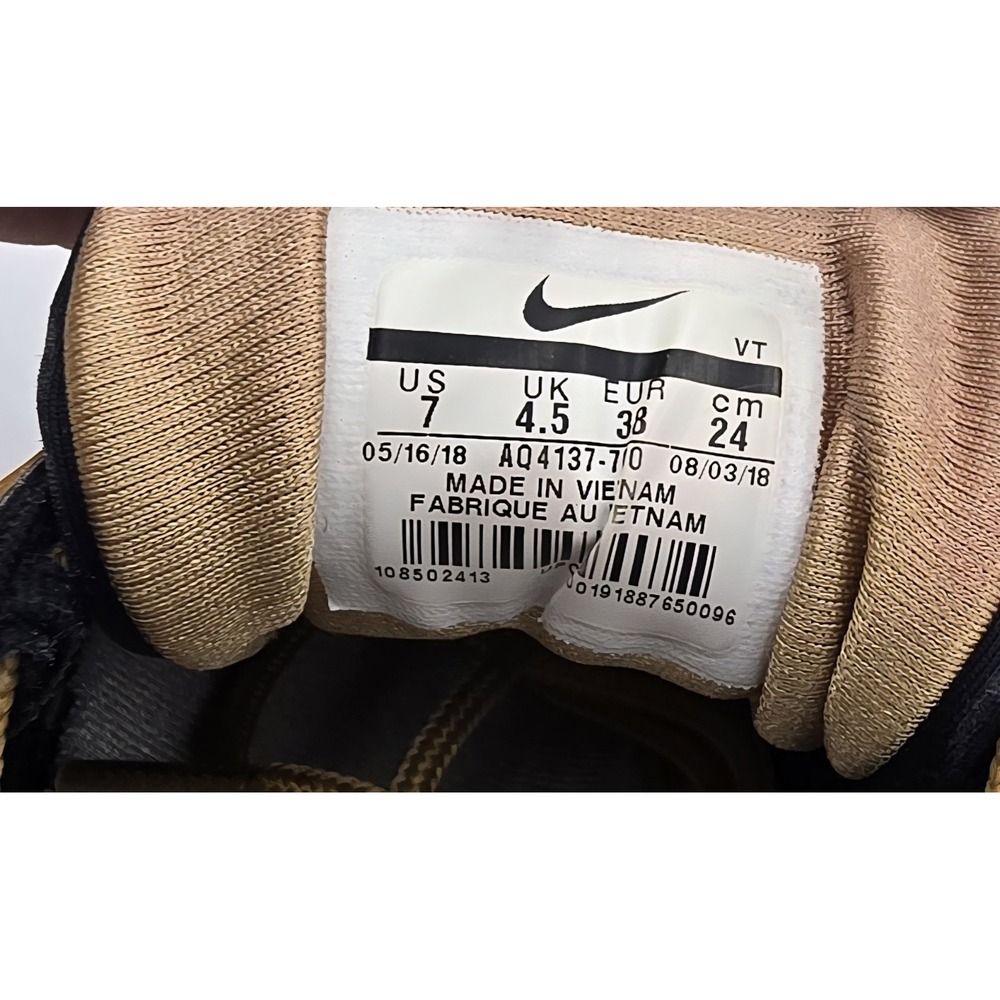 Nike Air Max 97 Metallic Gold Silver Training Shoes AQ4137-700 Womens Size‎ 7 - Picture 8 of 14